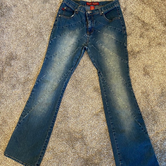 Unique Japanese Vintage YMI UBU Patchwork Jeanwear - Picture 1 of 8